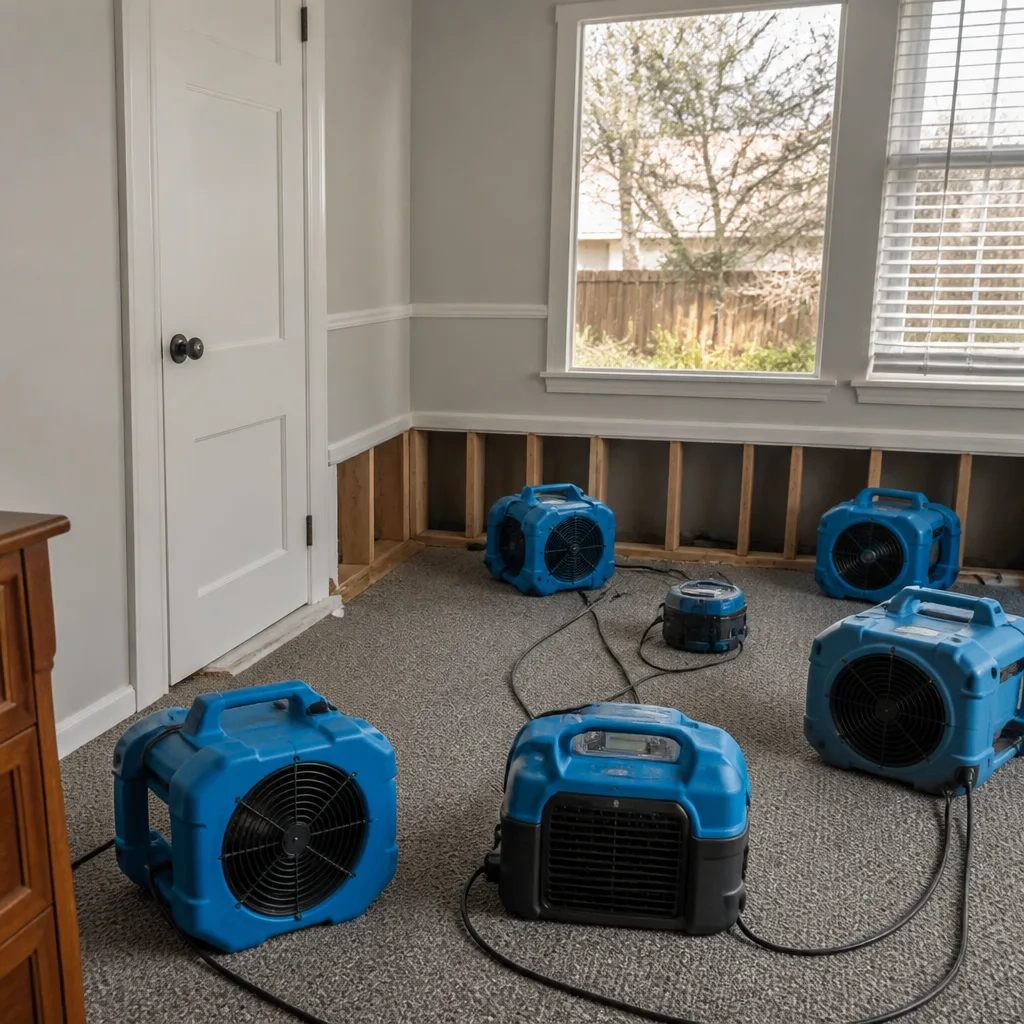 Water damage drying